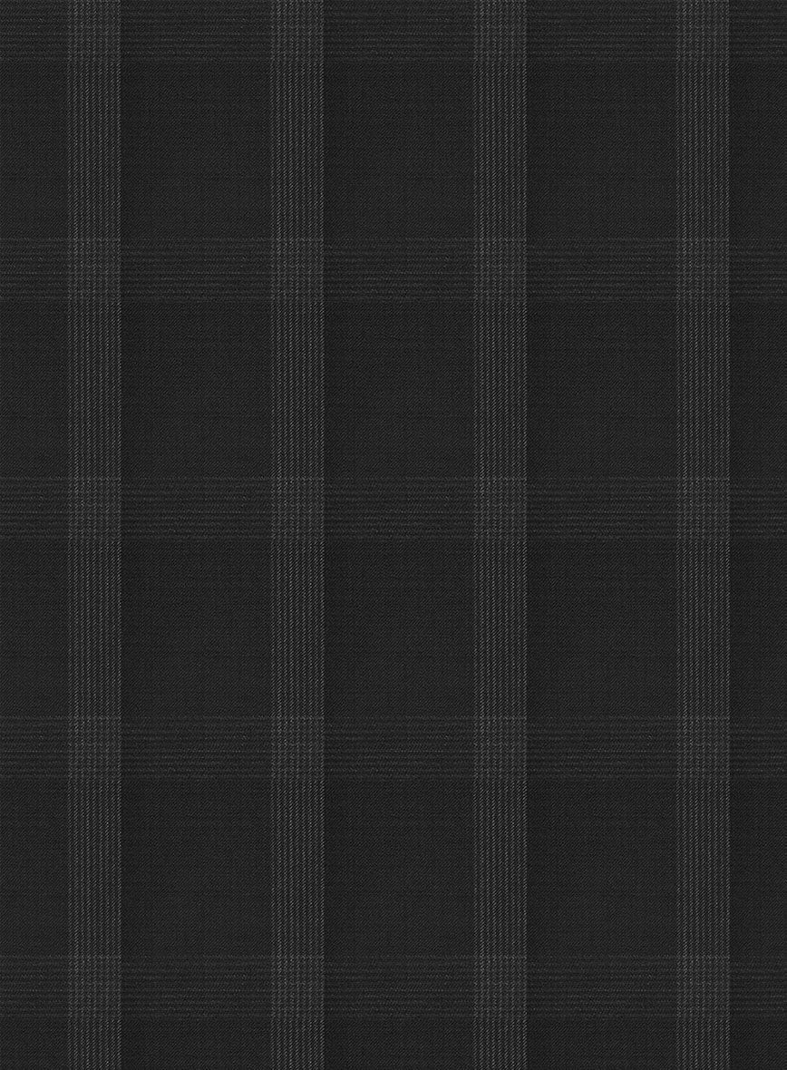 Blackcheck Anzug in Schwarz Sayed Design
