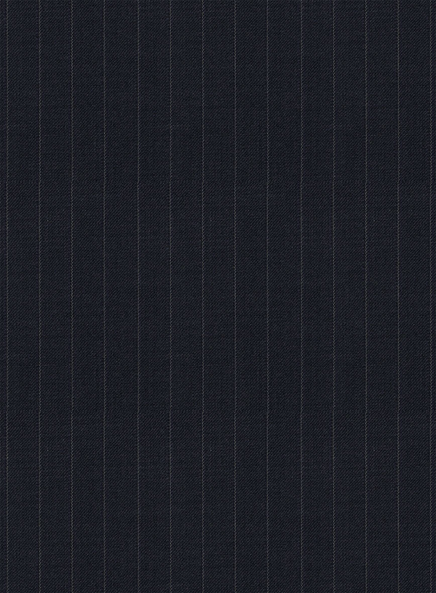 Nadelstreifen Anzug in Dunkelblau Sayed Design