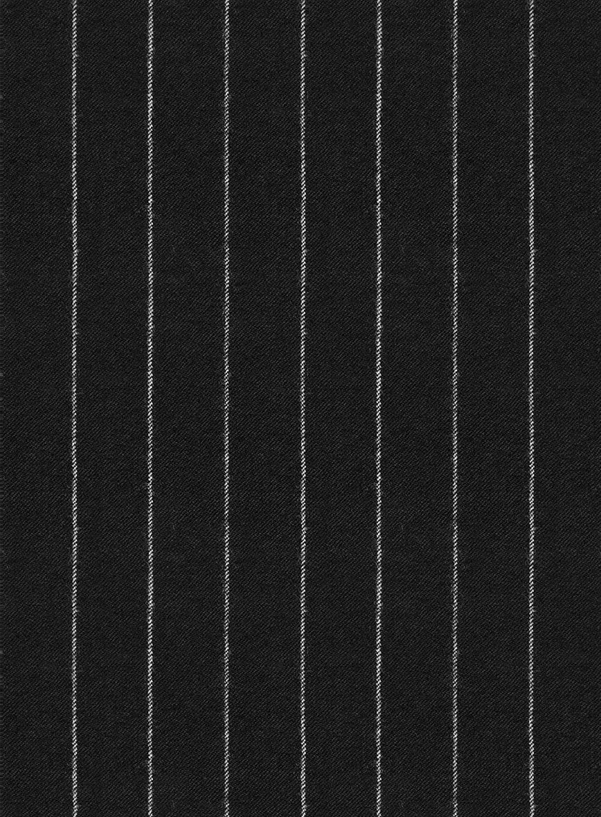 Nadelstreifen Anzug in Schwarz Sayed Design
