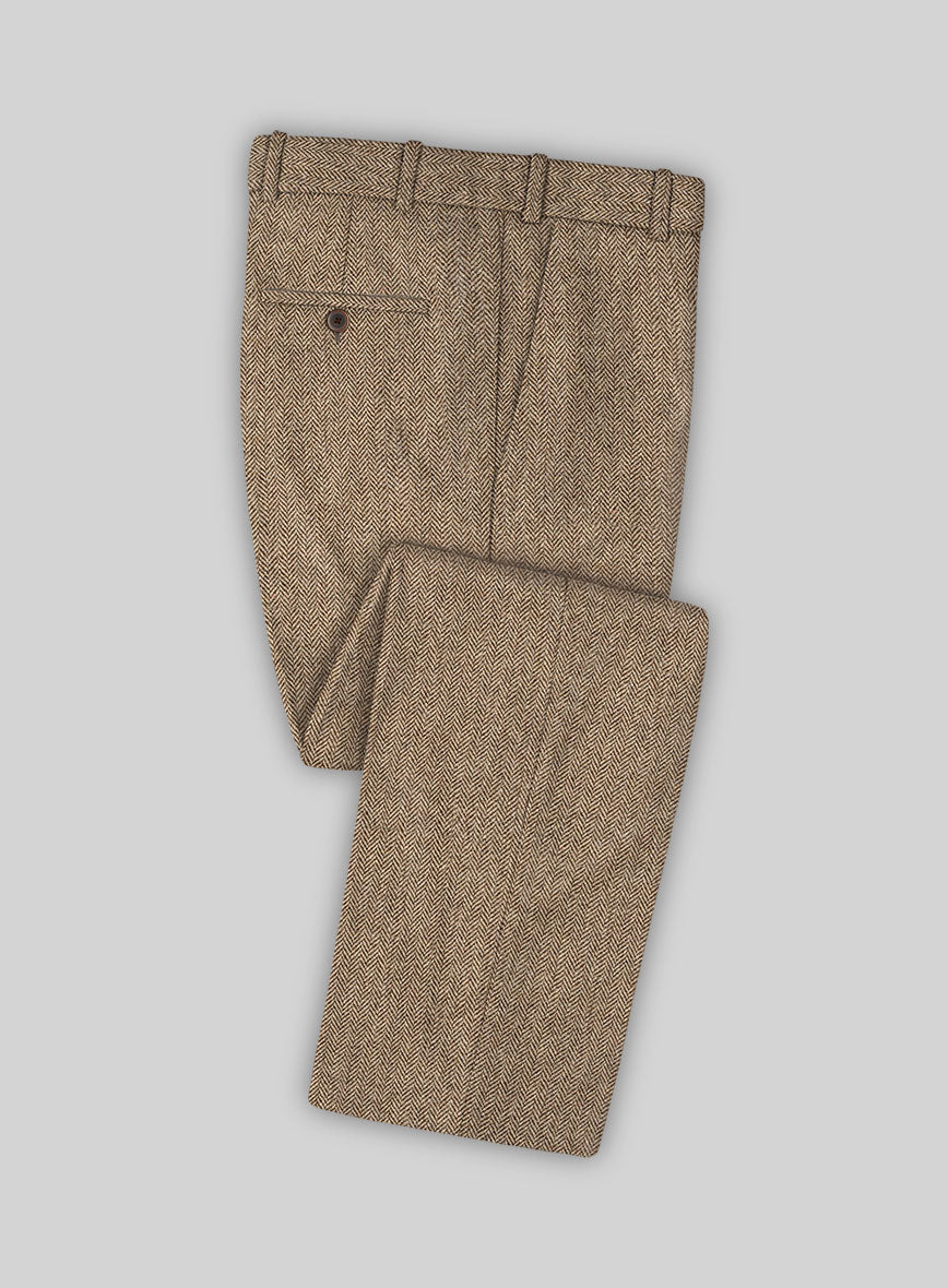 Tweed Anzug Herringbone Muster Sayed Design